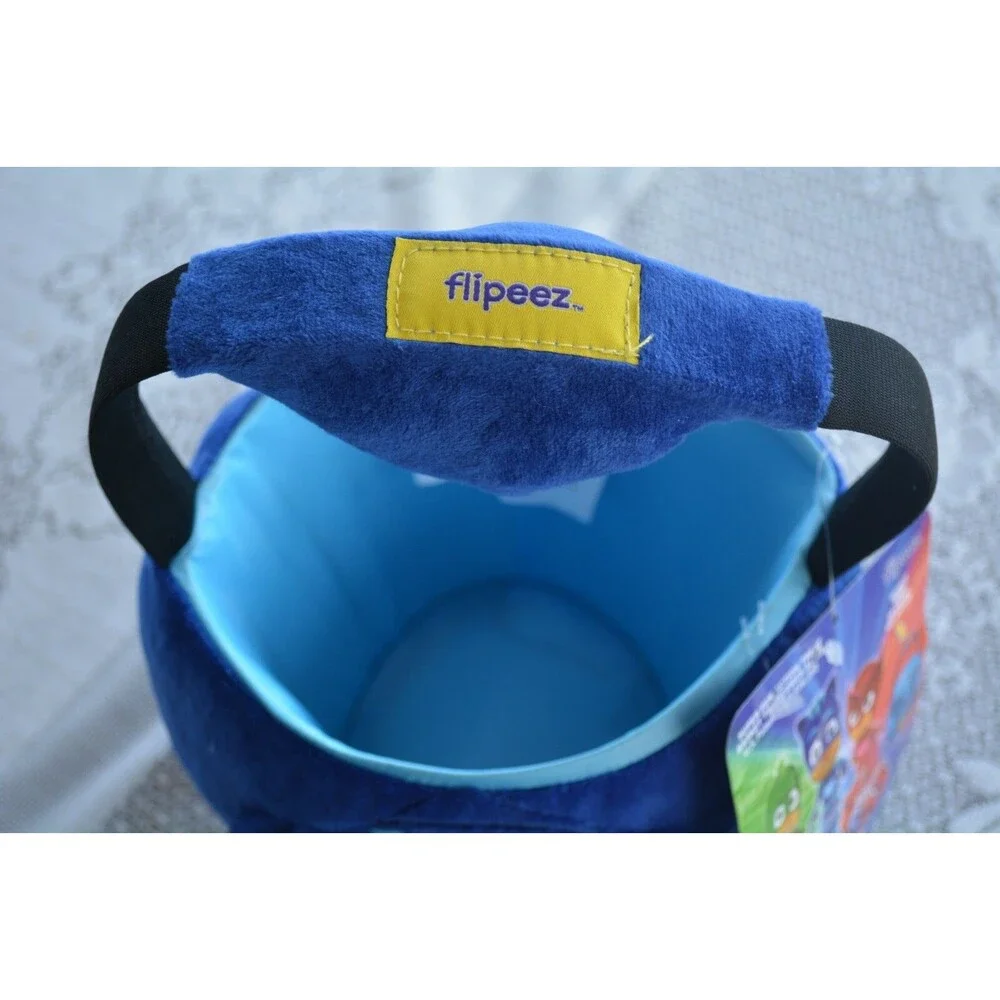 PJ Masks Catboy Plush Halloween Trick or Treat Basket Bucket Bag Easter Pail NEW